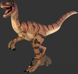 Velociraptor 5ft tall (JR 110015)