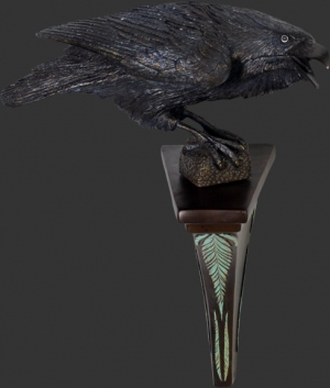 Raven - Open Beak (JR 120034)
