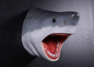 Great White Shark Head (JR 130046)