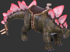 Stegosaurus with Saddle ( JR 150077)