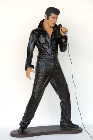 Elvis Style Singer Standing with Microphone 6ft (JR 2766)	