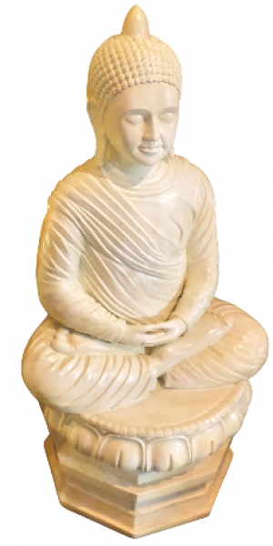 Buddha on Lotus Leaf (JR 3394)
