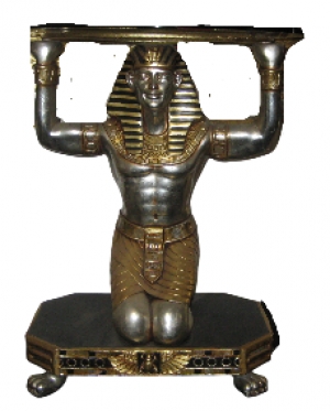 Kneeling Egyptian Male Table 3ft (JR FOEMT)