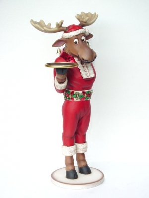Funny Christmas Moose Butler (JR 2259)   