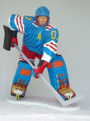 Ice Hockey Player Lifesize (JR 1630)