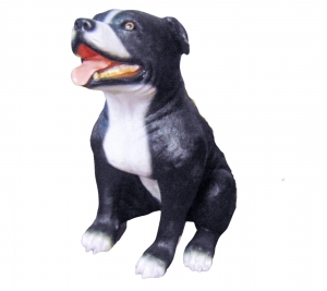 Staffordshire Bull Terrier - Black (JR 170075)