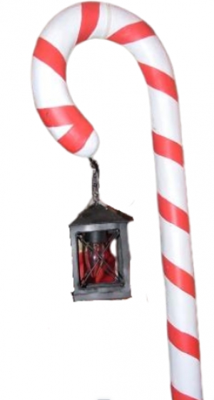 Candy Cane with Lamp (JR CCWL)