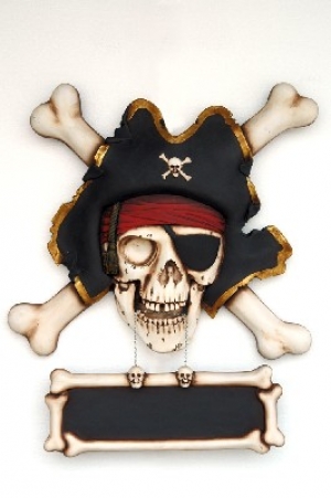 Pirate Wall Decor - Skull & Cross Bones (JR EW)