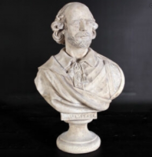 William Shakespeare Bust 1.5ft  (JR 090027)