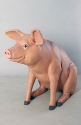 Pig Large Sitting - Pink (JR 020505P)