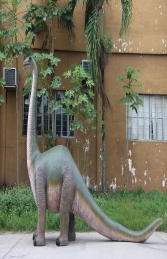 Brontosaurus Baby 7ft tall -Green JR 080130G - Thumbnail 02