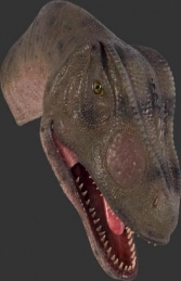 Allosaurus Head Looking Straight (JR 100052) - Thumbnail 02