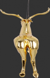 Flying Reindeer- Gold Leaf (JR 120066GL) - Thumbnail 03