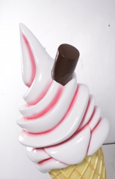 Hanging Ice Cream Small - Strawberry 3ft (JR 170052s) - Thumbnail 02