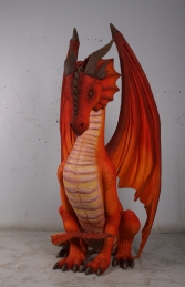 Dragon-sitting -orange - JR 170237O - Thumbnail 02