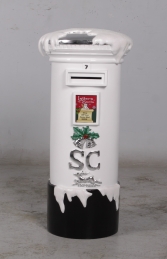 Santa's Mailbox 100cm - white (JR 180031w) - Thumbnail 01