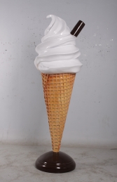 Standing 6ft Whippy Ice Cream (JR 180053P) - Thumbnail 01