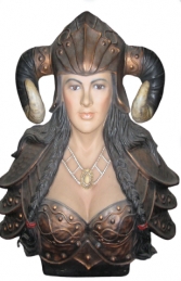 Viking Female Bust - (JR 2280) - Thumbnail 01