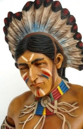 Indian Warrior Chief on Horseback (JR 2570-72)	 - Thumbnail 03