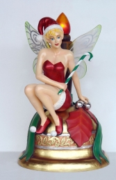 Fairy Sitting on Bell 5ft (JR 2740)