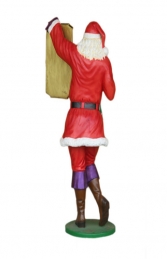 Santa with Menu Board and Scarf JR 3091 - Thumbnail 03