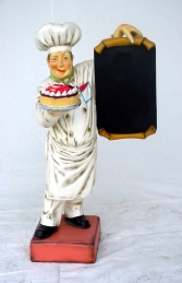 Baker holding board and cake  (JR 1534) - Thumbnail 01