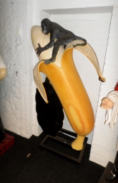 Banana with Monkey and with Black-board 6ft (JR 1437) - Thumbnail 03