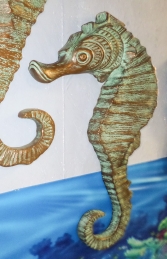 Seahorse 34" wall decor (JR 140056L) - Thumbnail 01