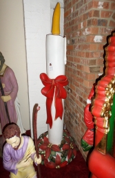 Christmas Candle with Ribbon 5.9ft (JR 2255) - Thumbnail 01