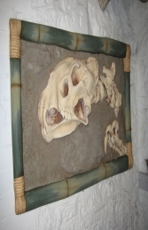 Dino Skeleton head wall mounted (JR ACP1266) - Thumbnail 01