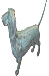 Daschund Dog in Bronze (JR 110105brz) - Thumbnail 01