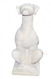 Greyhound Sitting - Roman Stone ( JR 170104)