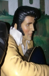 Elvis style Singer seated with Guitar Life-size (JR 1512) - Thumbnail 03