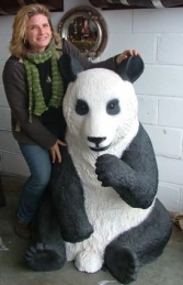Panda Sitting life-size (JR 2552)