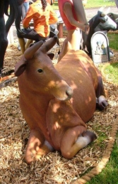 Cow Lying-down (With Horns) (JR 2005) - Thumbnail 02