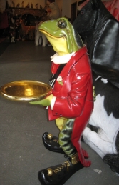 Frog Butler with tray (JR AFFRB) - Thumbnail 03