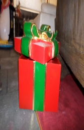Gift Box With Green Ribbon (JR 2761) - Thumbnail 01