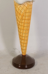 Standing Waffle Cone Plain with a Flake 4ft (JR 0045p) - Thumbnail 03