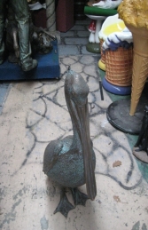 Pelican Standing in Bronze (JR 090073b) - Thumbnail 03