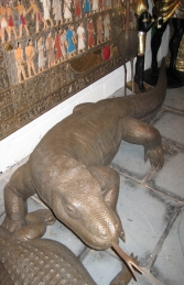 Komodo Dragon in Bronze 11ft Long (JR 080121B) - Thumbnail 03