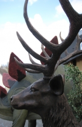 Red Deer Stag in Bronze (JR 110116b)	 - Thumbnail 02