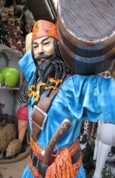 Chinese Pirate with Barrel 6ft (JR 2490) - Thumbnail 03
