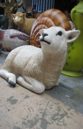 Texelaar Lamb Resting- White (JR 110034W) - Thumbnail 02