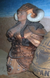 Viking Female Figurehead (JR 2449) - Thumbnail 02