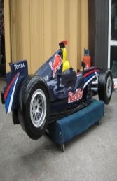 Racing Car Wall Decor - Red Bull 9ft (JR DF6332RB) - Thumbnail 03