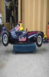 Racing Car Wall Decor - Red Bull 9ft (JR DF6332RB) - Thumbnail 02