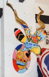 Kudu Head - Pop Art Style (JR 3289) - Thumbnail 03