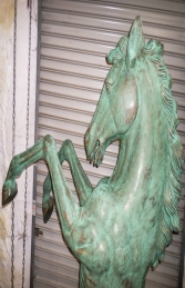 Rearing Horse in Bronze (JR 140059B) - Thumbnail 03