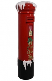 Santa's Mailbox 100cm - Red (JR 180031R) - Thumbnail 02