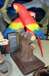 Scarlet Macaw Pair 3ft (JR DSM -1002)